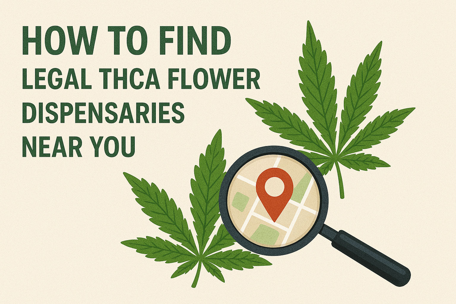 How to Find Legal THCA Flower Dispensaries Near You