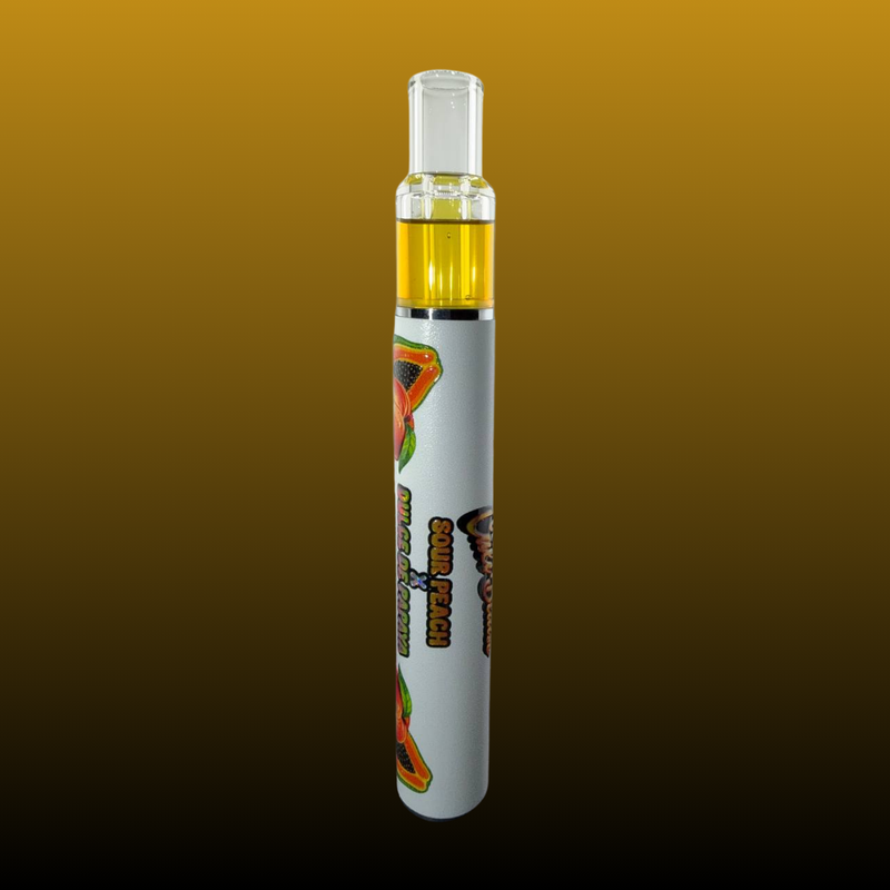 Sour Peach x Papaya .5ml Live Rosin Pen | Cali Blaise